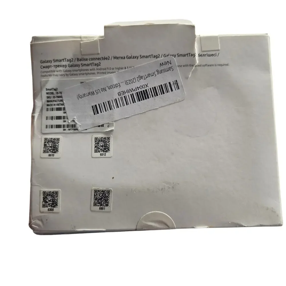 Samsung Galaxy SmartTag2 4 Pack Bluetooth Tracker Black White EI-T5600 New